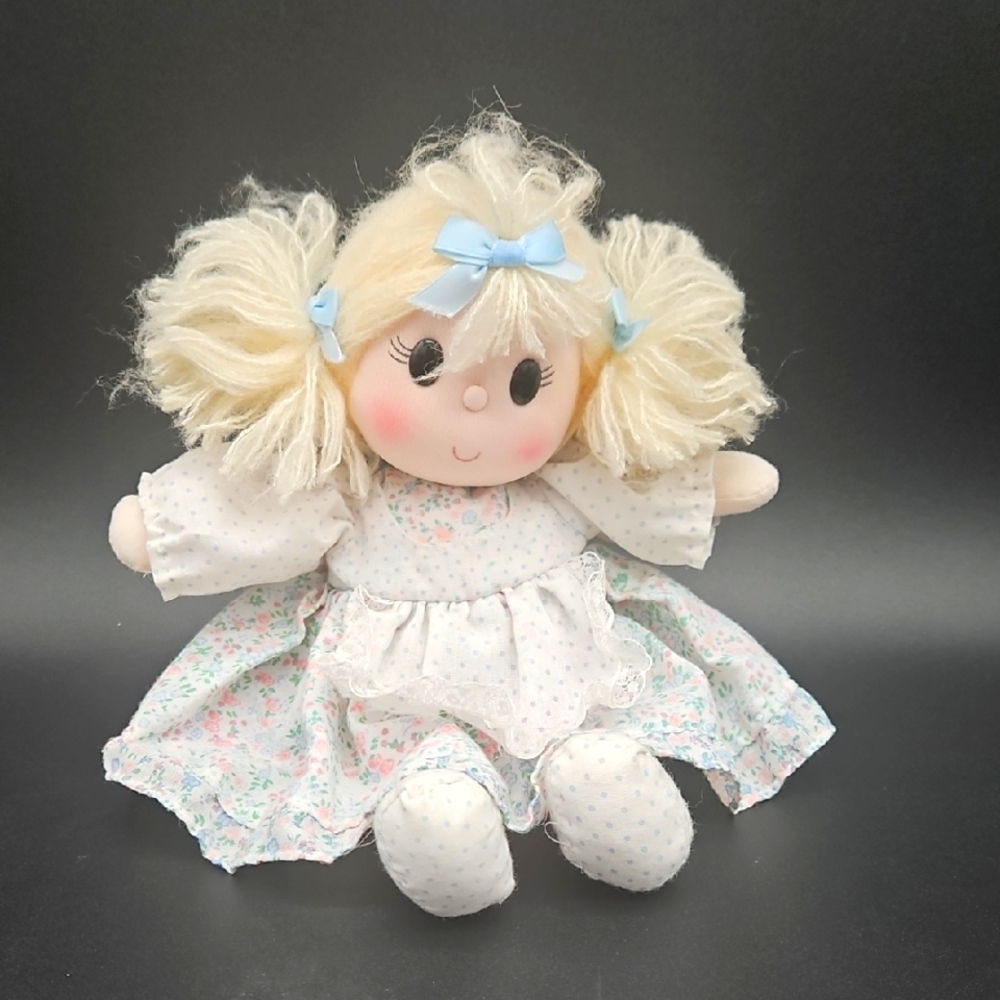 Vintage Wind-Up Music Box Doll
